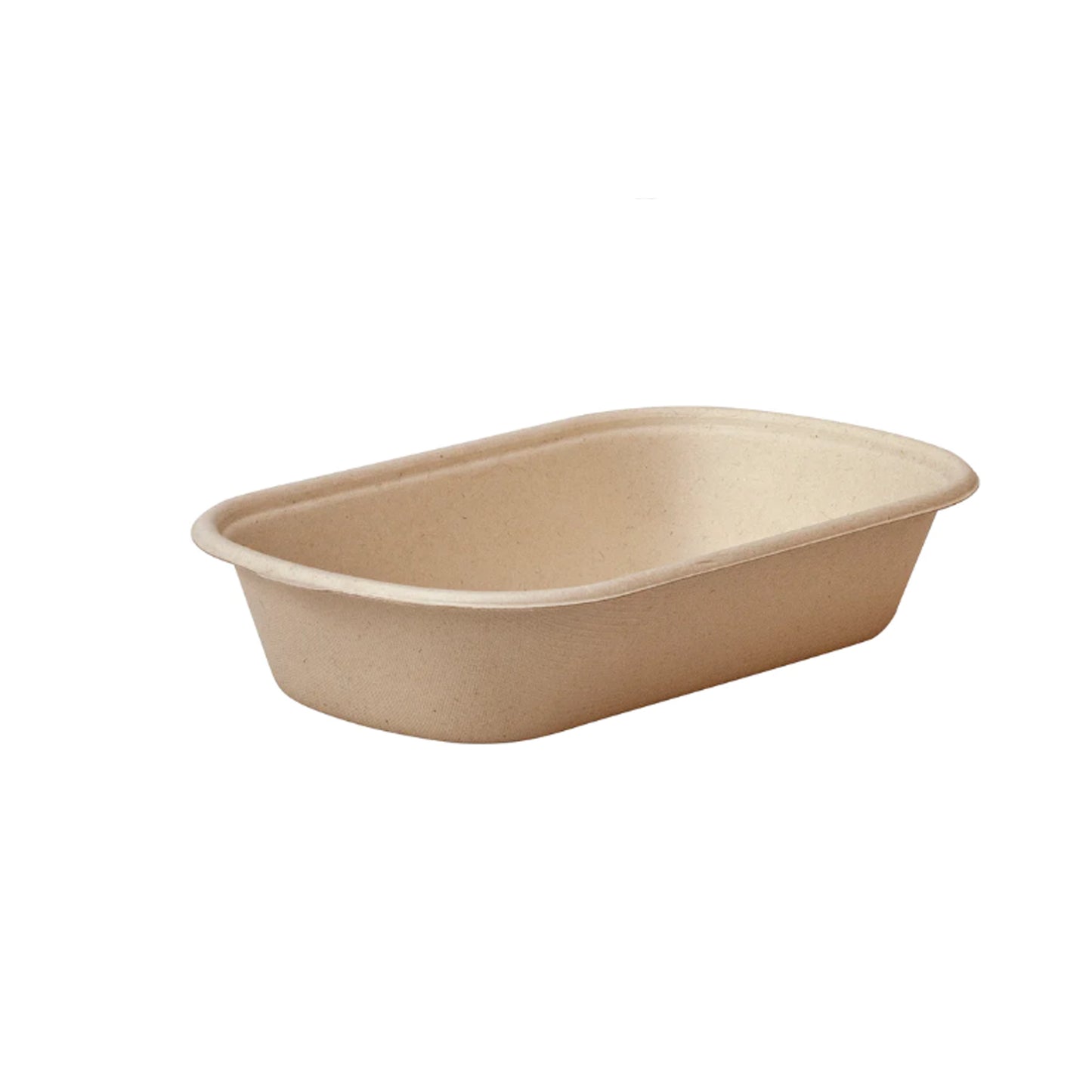 Sugar Cane Food Box - 850ml Single Compartment Compostable - Pack of 50