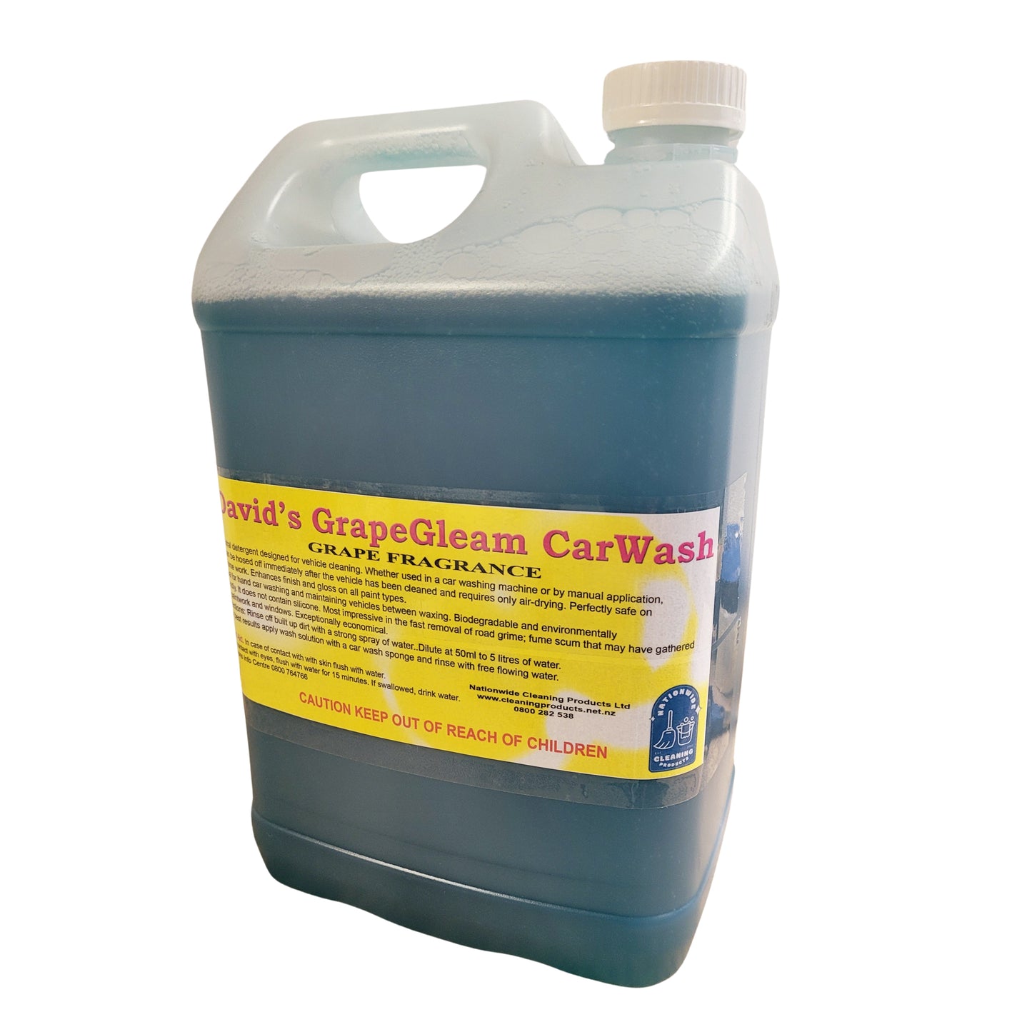 GrapeGleam Car Wash - Gentle Car Cleaner