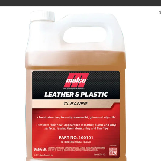 Malco Leather & Plastic Cleaner 3.78 Litre