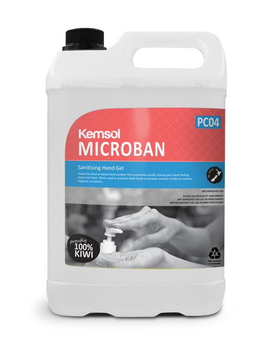 Kemsol Microban Sanitising Hand Gel
