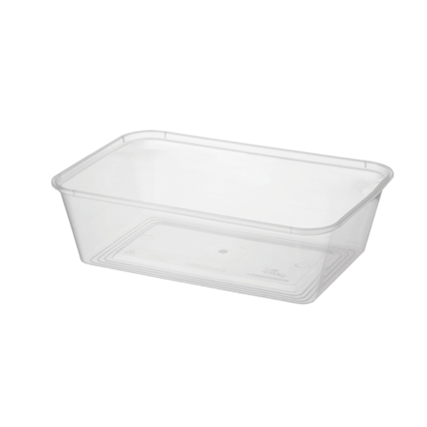 MicroReady® Rectangular Takeaway Containers 500ml Pack of 50