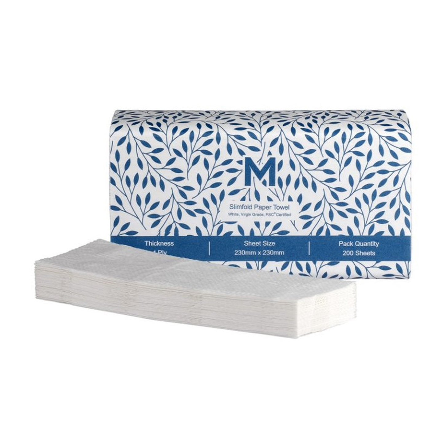 Slimfold Paper Hand Towels 1ply Carton of 4000 !