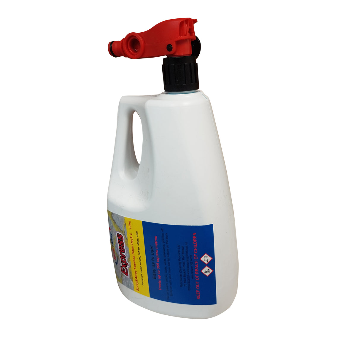 SPRAY & AWAY moss & mould remover 2 Litre spray bottle