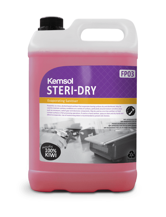 Kemsol Steri-Dry Evaporating Sanitiser