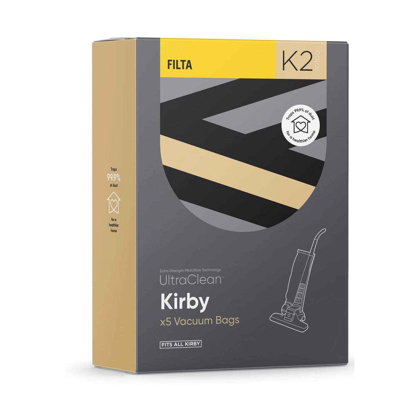 Ultraclean Vacuum Dust Bags 5 Pack KIRBY 70100