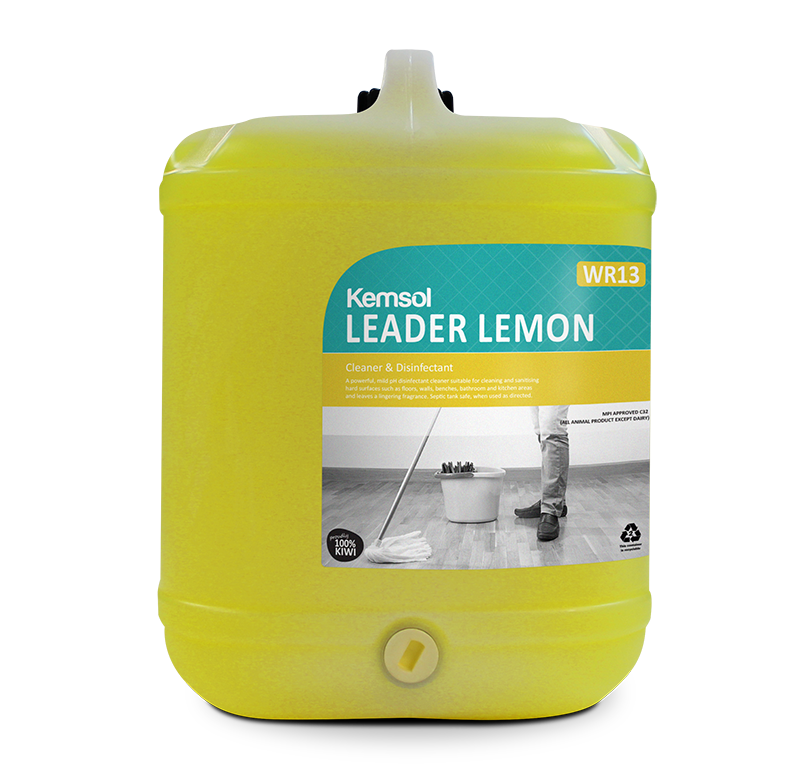 Kemsol Leader Lemon Fragranced Disinfectant/Floor Cleaner