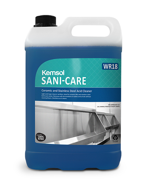 Kemsol Sani-Care Ceramic and Stainless Steel Acid Cleaner