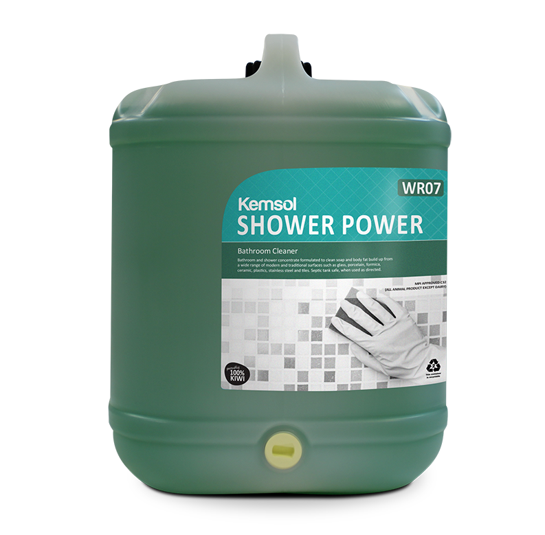 Shower Power Soap Scum and Body Fat Cleaner Kemsol Select Your Size NCP