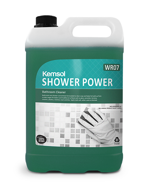 Kemsol Shower Power Soap Scum and Body Fat Cleaner