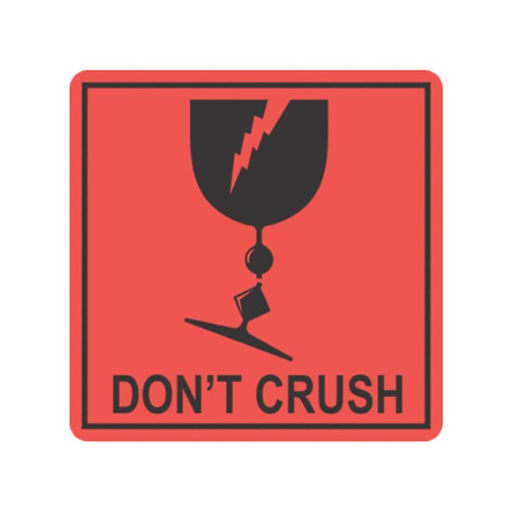 Handling Labels 'Don't Crush' x 500