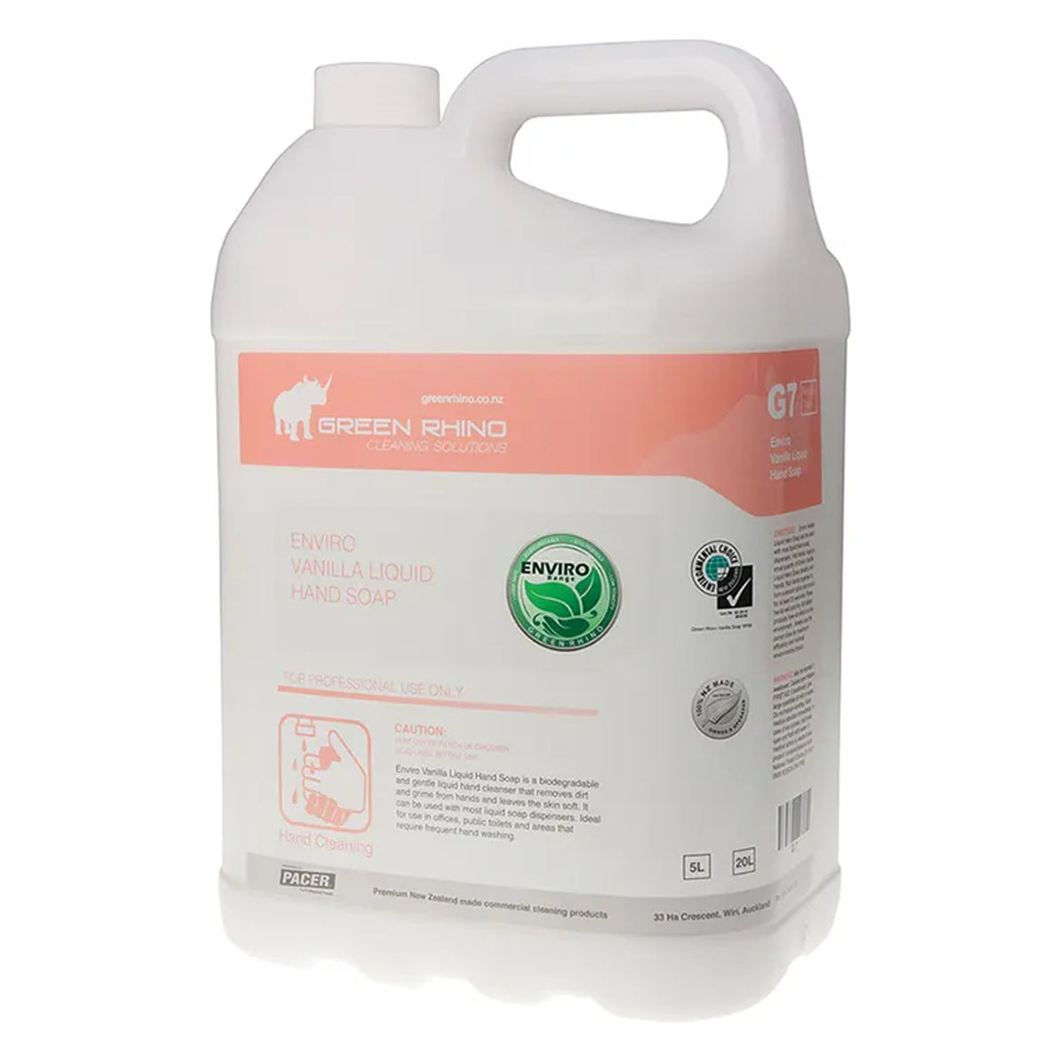 Green Rhino Enviro Liquid Flow Hand Soap Vanilla