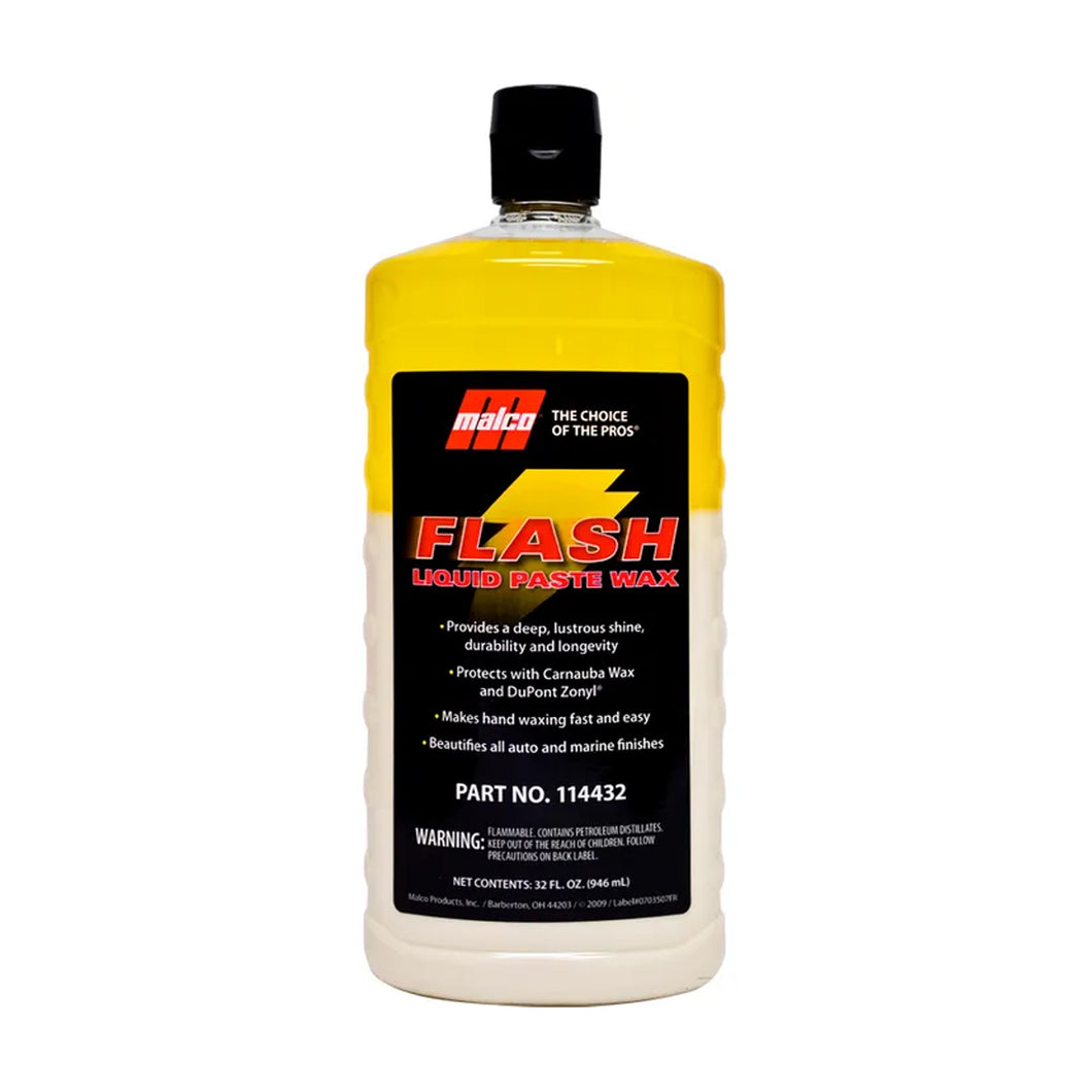 Malco Flash Liquid Paste Wax 946ml
