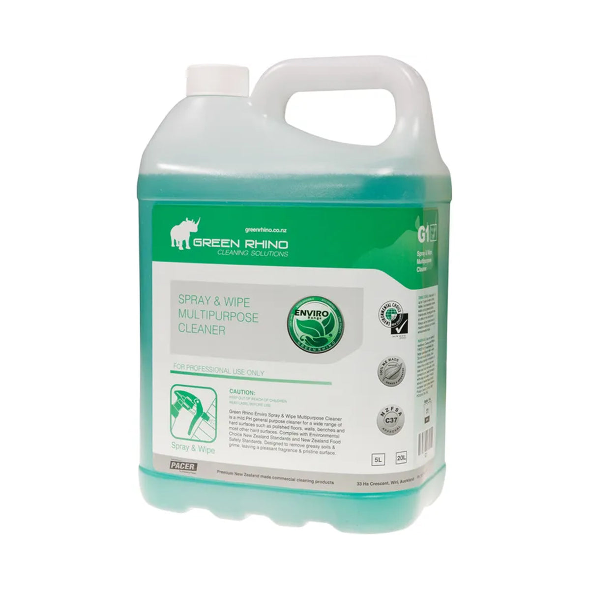Green Rhino Enviro Spray & Wipe Multipurpose