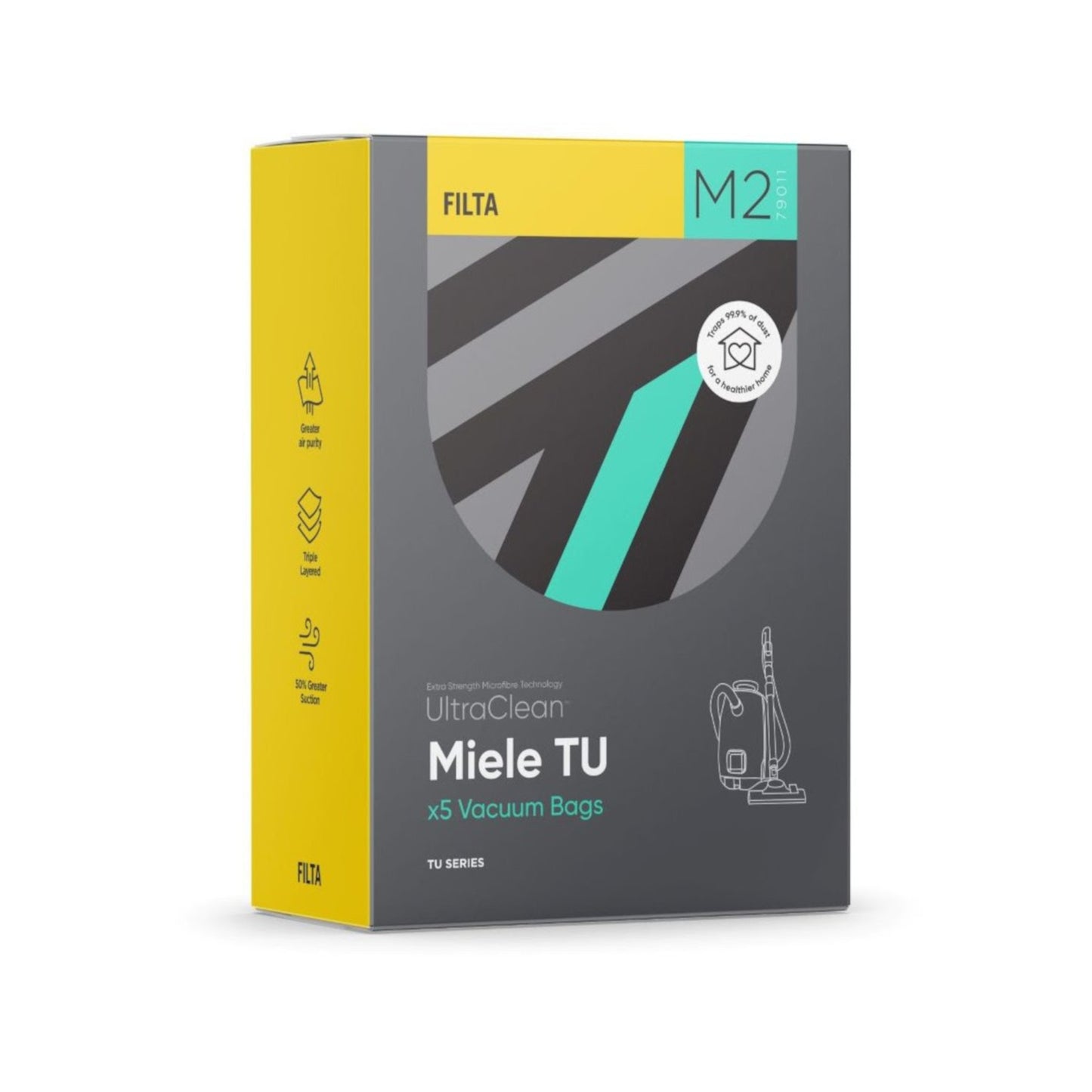 Vacuum Dust Bags 5pack Meile TU