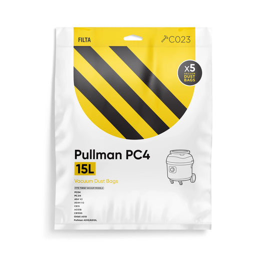 FILTA Pullman SMS Multi Layered Vacuum Bags 5 Pack