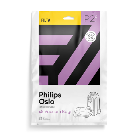 FILTA Philips Oslo SMS Multi Layered Vacuum Bags 5 Pack - 60010 (F045)