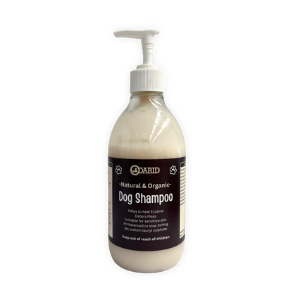Odarid 100% Natural & Organic Dog Shampoo 500ml Pump Bottle