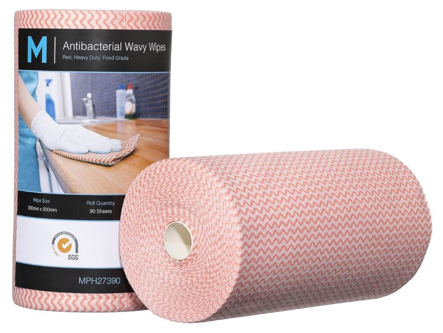 Antibacterial Wavy Wipes 90 Sheets