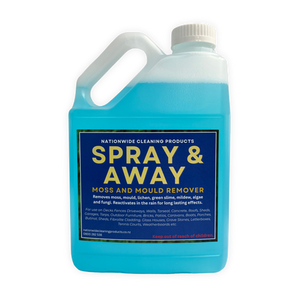 SPRAY & AWAY Moss, Mould, Lichen and Slime Remover