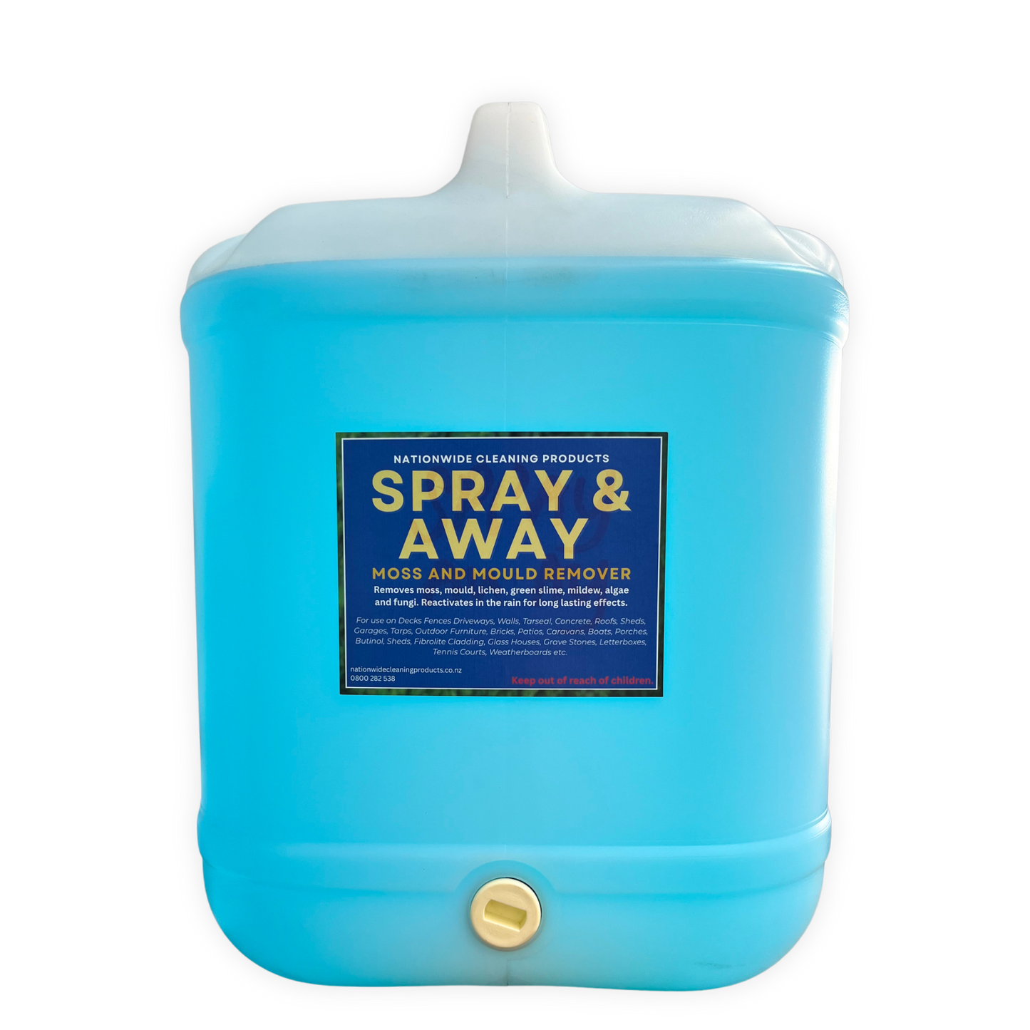 SPRAY & AWAY Moss, Mould, Lichen and Slime Remover