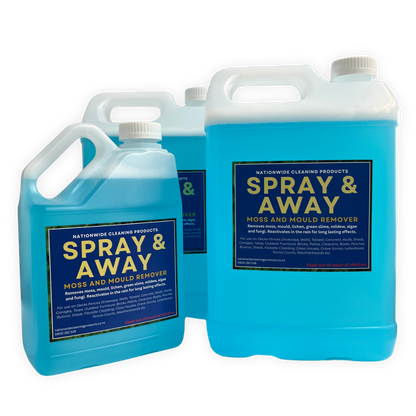 SPRAY & AWAY Moss, Mould, Lichen and Slime Remover