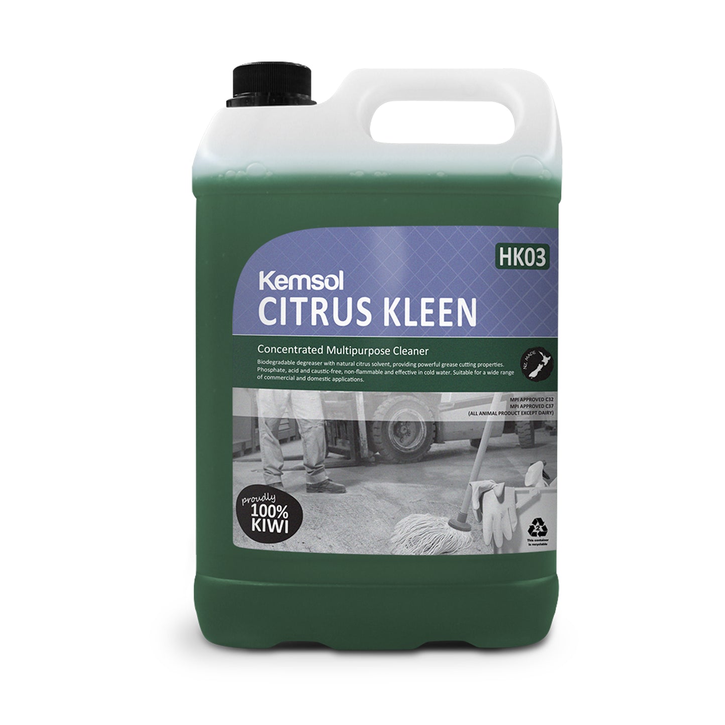 Kemsol Citrus Kleen Concentrated Multipurpose Cleaner - Select Your Size