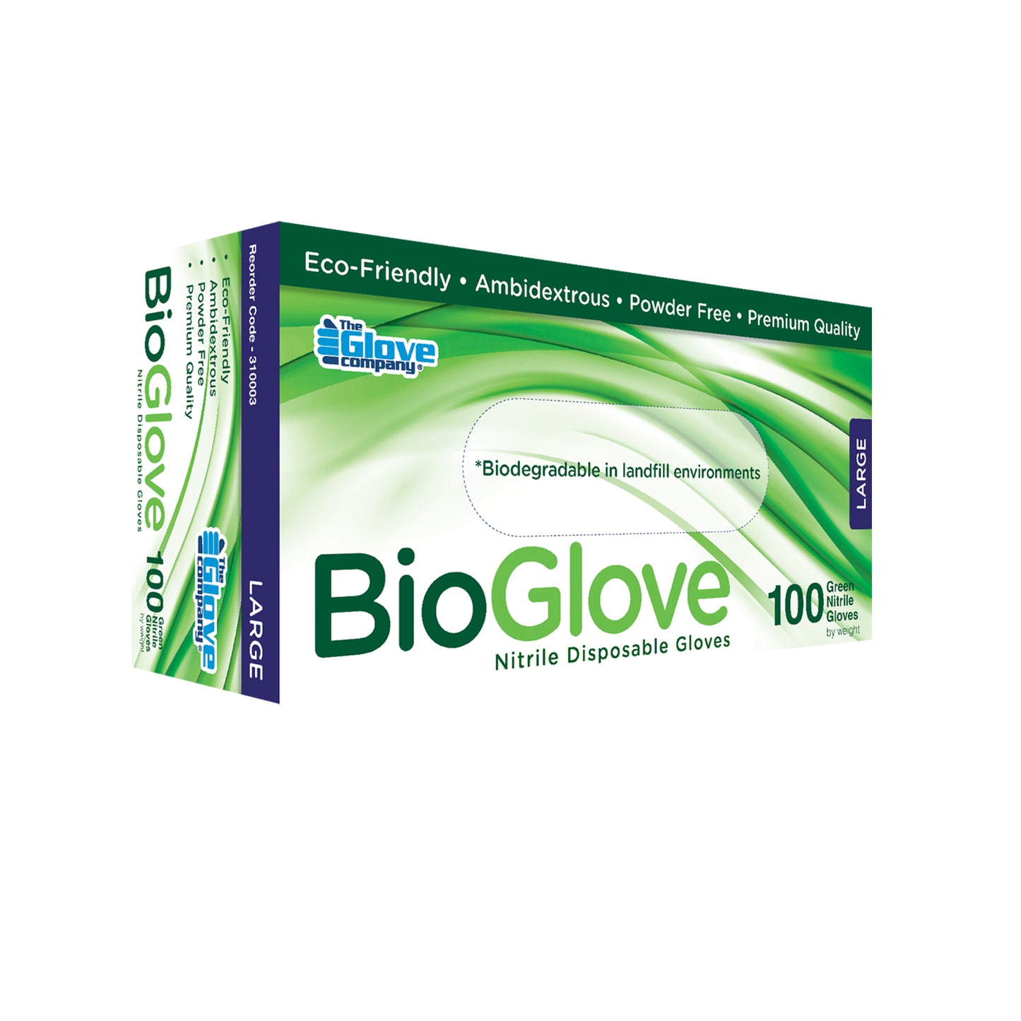 BioGlove Nitrile Disposable Gloves 100pack - Select Your Size