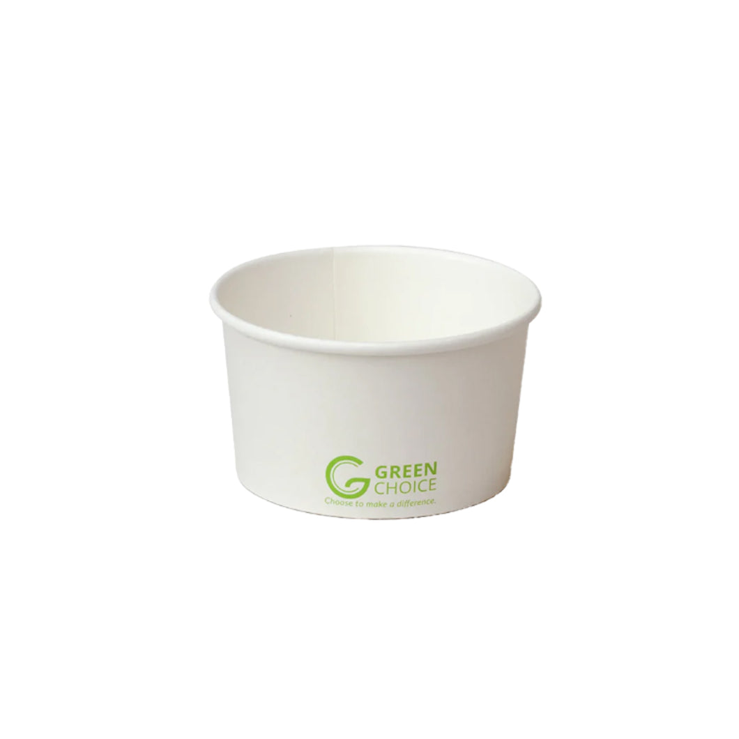 Dessert Tub WHITE PLA - 5oz - 1500/310 Select Your Qty