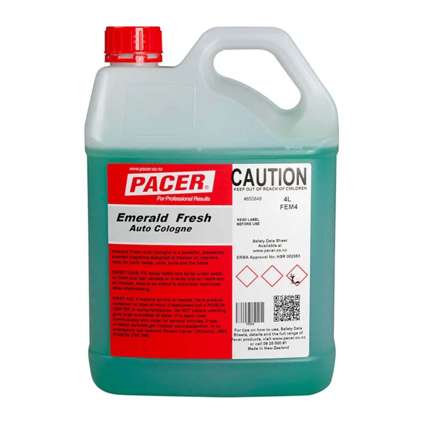 Emerald Fresh Auto Cologne 4 Litre