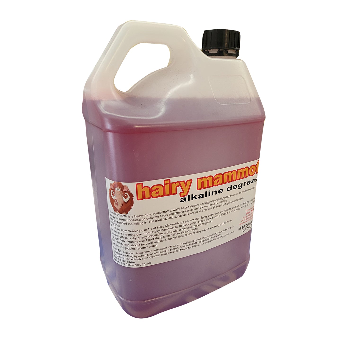 Hairy Mammoth Alkaline Degreaser Concentrate