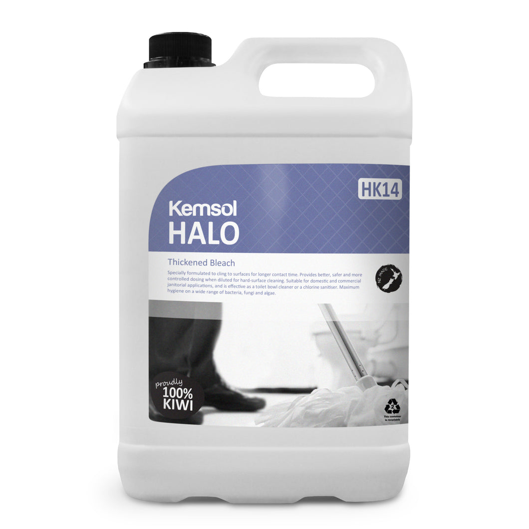 Thickened Bleach 5 Litre Halo Kemsol - Ideal for Early Education Facilities