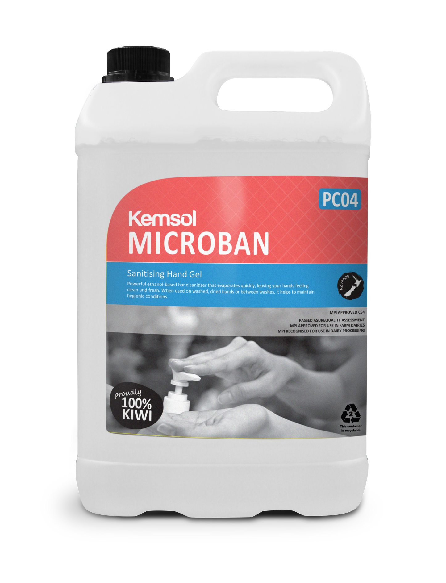 Kemsol Microban Sanitising Hand Gel