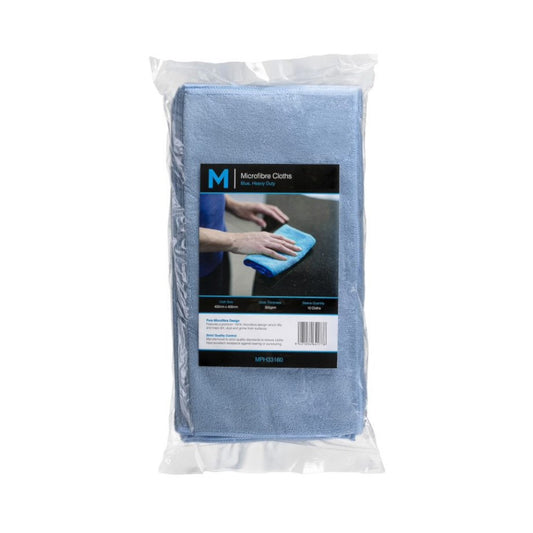 Microfibre Cloths 10 Pack Blue