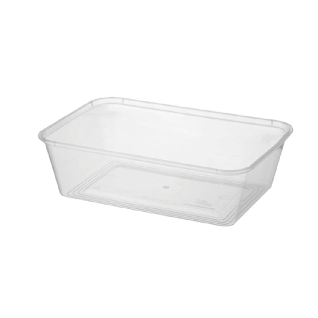 MicroReady® Rectangular Takeaway Containers 650ml  CA-CM650 - Select Your Qty