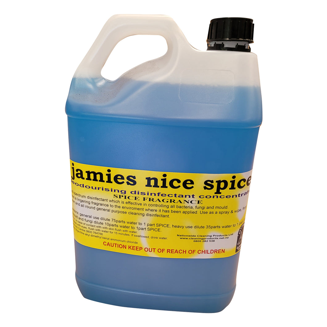 Jamies Nice Spice 5 Litre Super Concentrate Disinfectant & Deodouriser