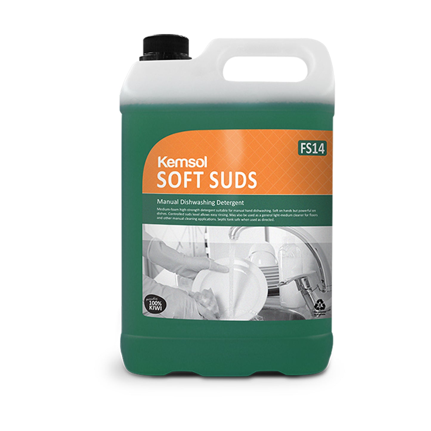 Kemsol Soft Suds Manual Dishwashing Detergent - Select Your Size