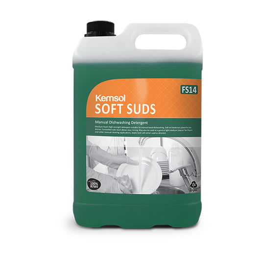 Kemsol Soft Suds Manual Dishwashing Detergent - Select Your Size