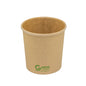 Green Choice Kraft Soup Bowl & Lid to Suit - 26oz, Pack of 50