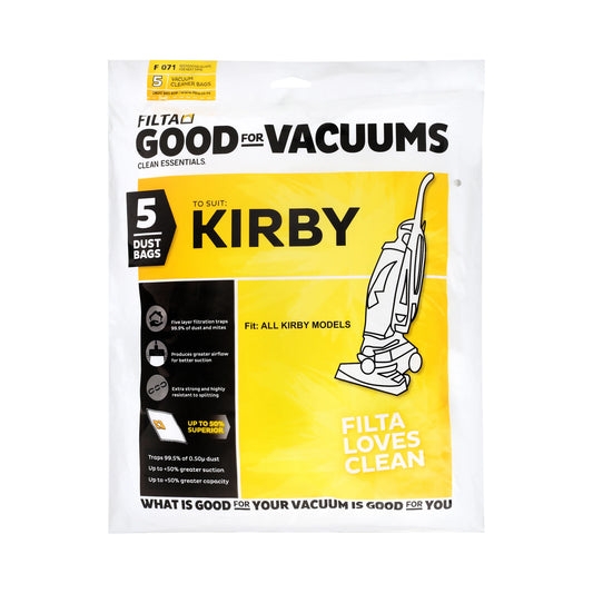 Vacuum Dust Bags 5pack Kirby 20111 F071