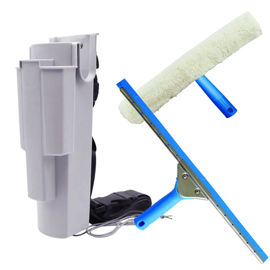 Window Holster c/w Squeegee & Mop plus BONUS