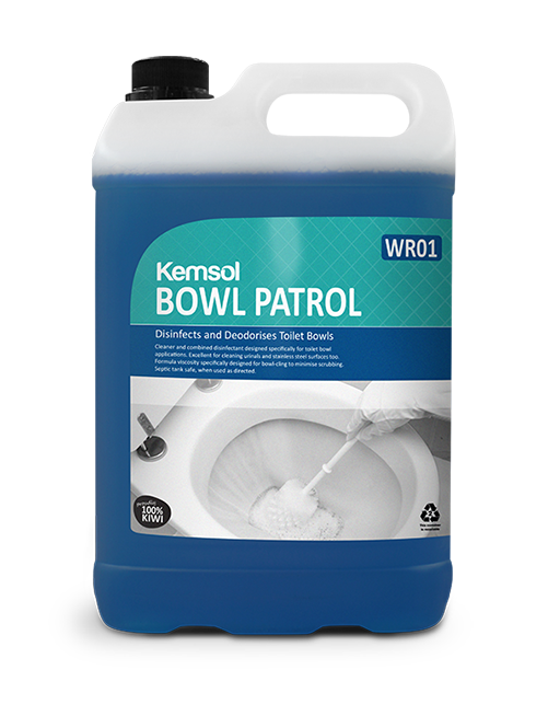 Bowl Patrol Toilet Bowl Cleaner Kemsol