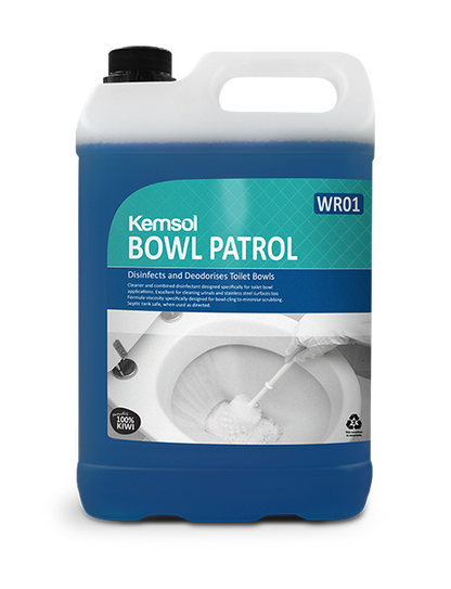 Bowl Patrol Toilet Bowl Cleaner Kemsol