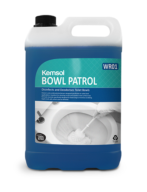 Bowl Patrol Toilet Bowl Cleaner Kemsol - Select Your Size
