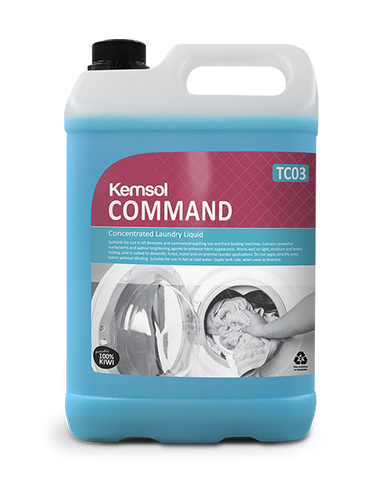 Command Concentrated Laundry Liquid Kemsol - Select Your Size