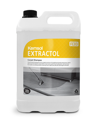Extractol Carpet Shampoo Kemsol - Select Your Size