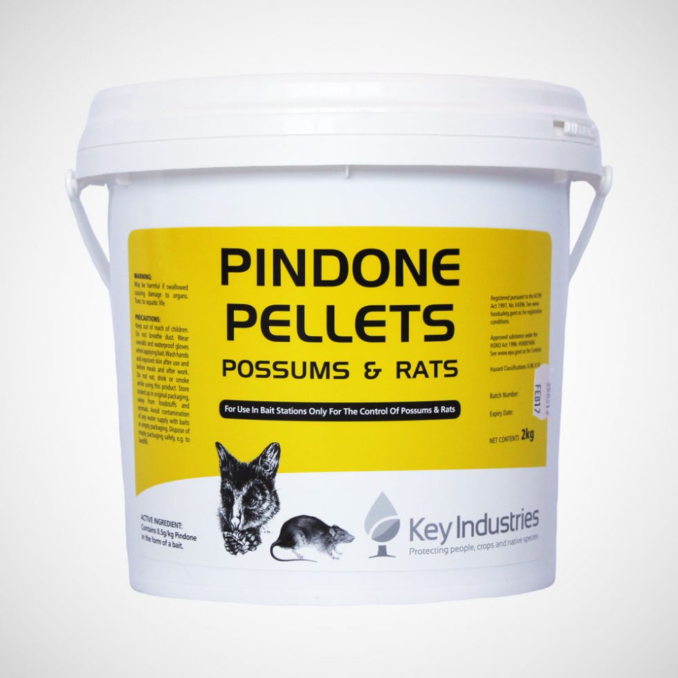 Pindone Possums & Rat Pellets 2kg