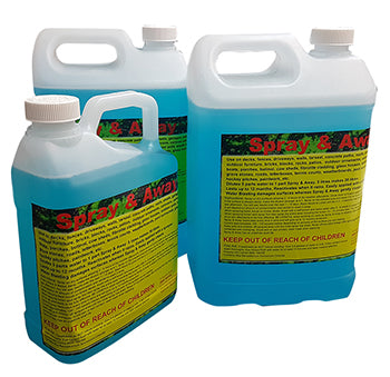 Nationwide Cleaning Products | Spray & Away Moss&Mould Remover 2 x 5lts with BONUS 2 Litre