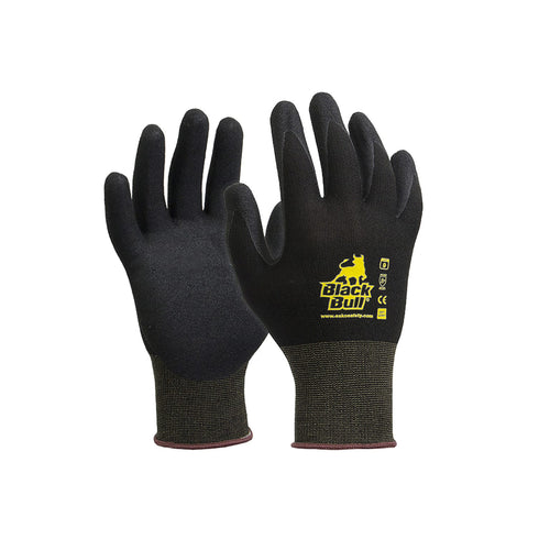 Esko Black Bull Nitrile Gloves - Select Your Size