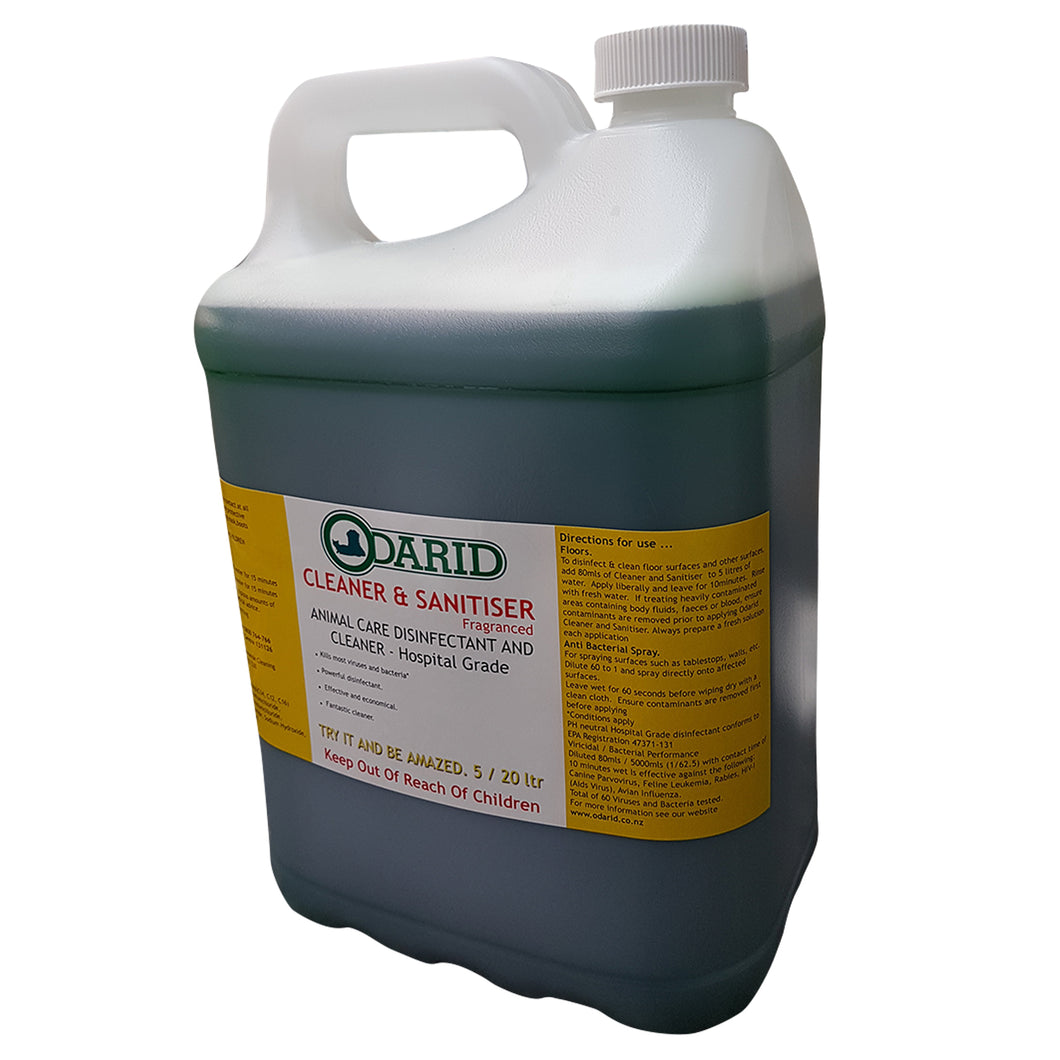 Odarid Cleaner & Sanitiser Disinfectant - Fragranced - Select Your Size