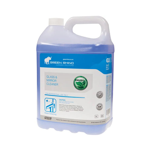 Glass & Mirror Cleaner Enviro Green Rhino - Select Your Size